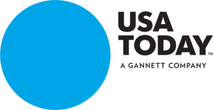 USA Today Logo - blue dot